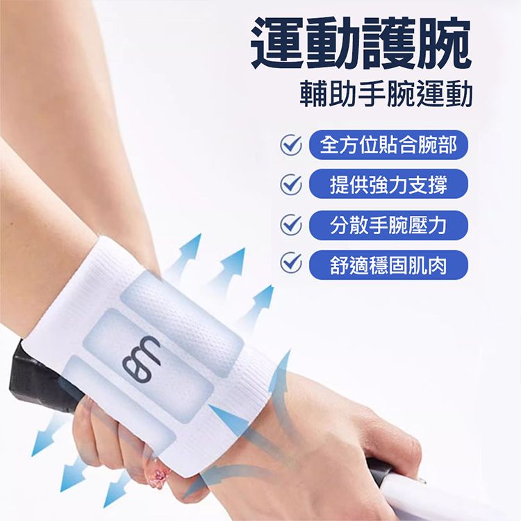 BM運動護腕(1雙入) 款式可選