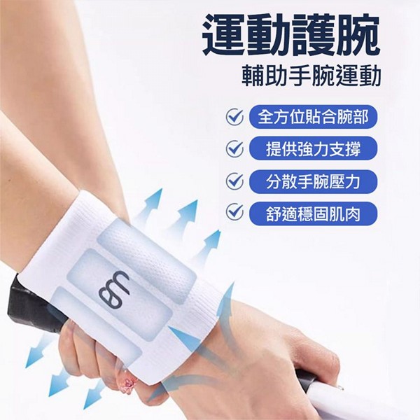 BM運動護腕(1雙入) 款式可選