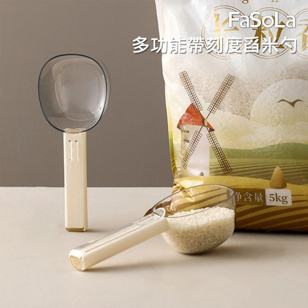 FaSoLa~多功能帶刻度舀米勺(1入)