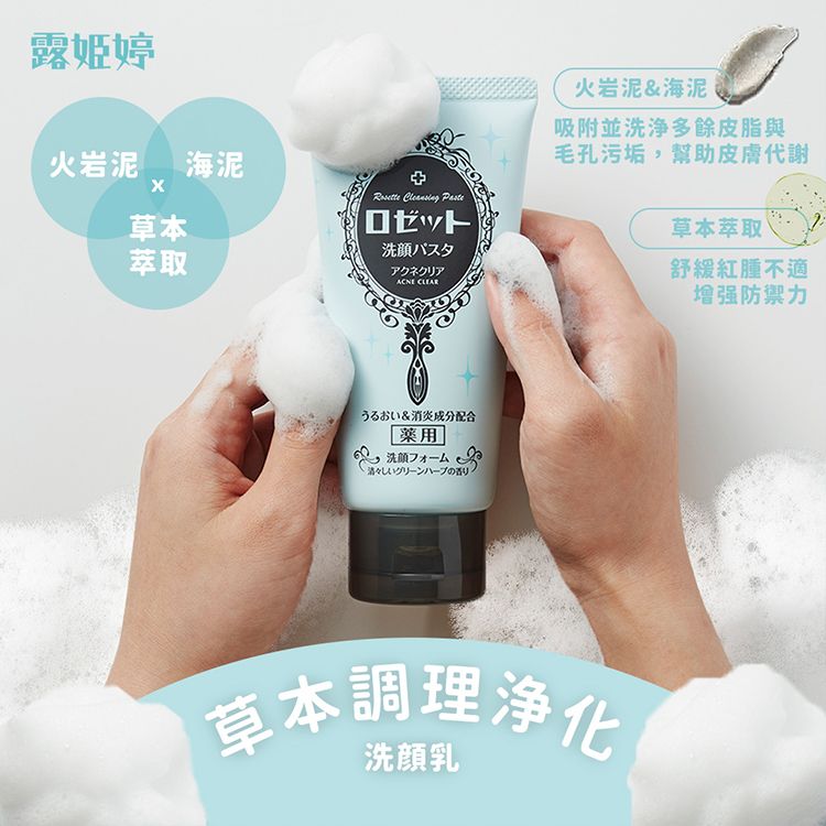 Rosette~草本調理淨化洗顏乳(120g)