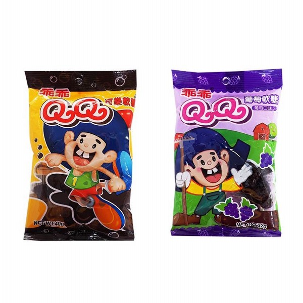 乖乖~QQ軟糖(1包入) 可樂口味／葡萄口味 款式可選