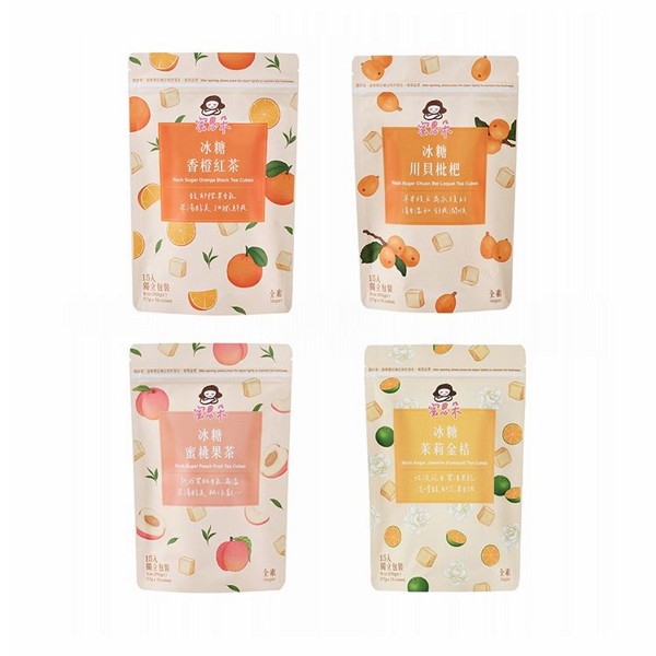 MEDOLLY 蜜思朵~冰糖茉莉金桔／冰糖蜜桃果茶／冰糖香橙紅茶／冰糖川貝枇杷(17g*15入)袋裝款式可選