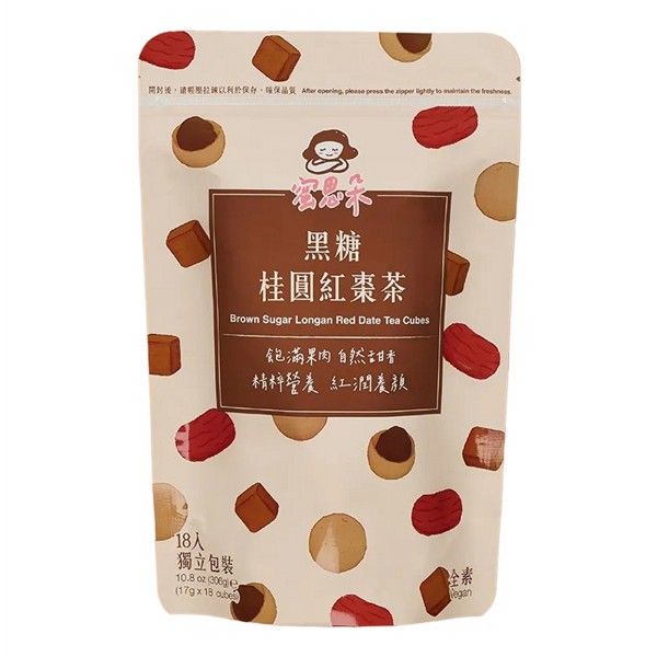 MEDOLLY 蜜思朵~黑糖桂圓紅棗茶(17gx18入)袋裝