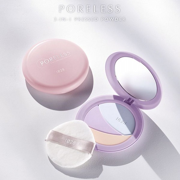 1028~零惶孔三色柔焦蜜粉餅(6g) 款式可選