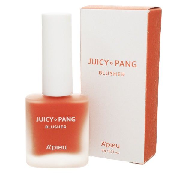 韓國 Apieu~果汁水潤腮紅液(9g)-CR02