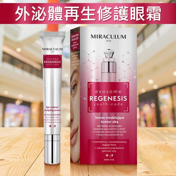 波蘭 MIRACULUM~外泌體再生修護眼霜(20ml)