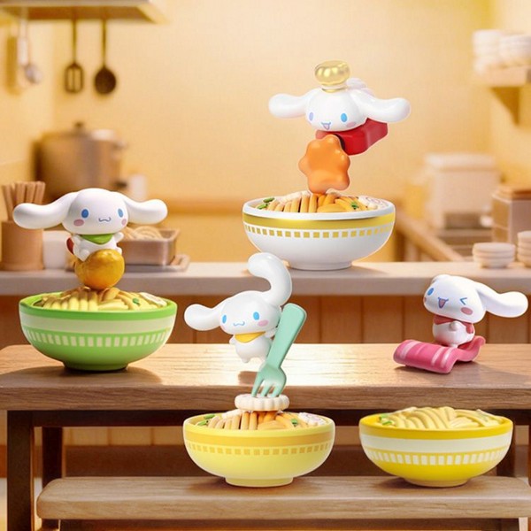 Cinnamoroll~元氣拉麵系列啵啵萌趣豆盲盒(1入) 不挑款／隨機出貨