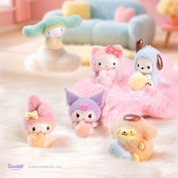 SANRIO 三麗鷗~characters茸茸小寶貝系列萌趣豆盲包(1入) 不挑款／隨機出貨