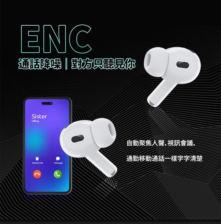 ERGOLINK~BW80W彩色觸控螢幕 ANC 降噪藍牙耳機(1入)｜1.5 吋全彩螢幕／ANC+ENC 雙降噪／同步歌詞顯示／尋找耳機