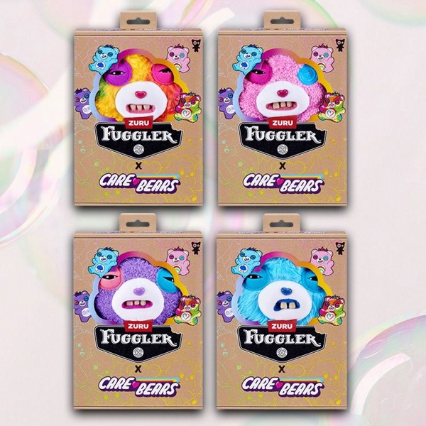 Fuggler 牙齒怪-9吋彩虹熊系列#ZU08795(不挑款/隨機出貨) 1入 毛絨 娃娃 公仔