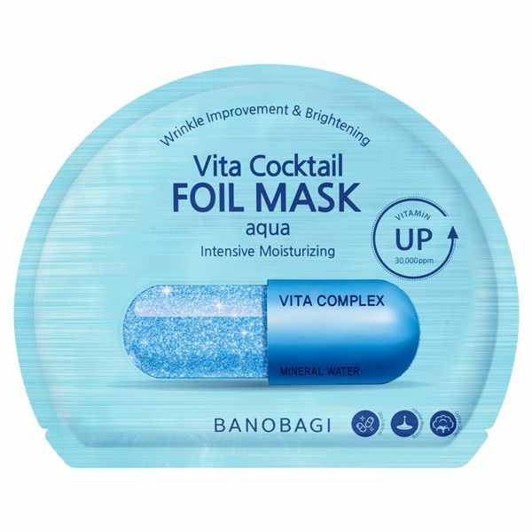BANOBAGI佰諾佰琪~維生素保濕錫紙面膜30g