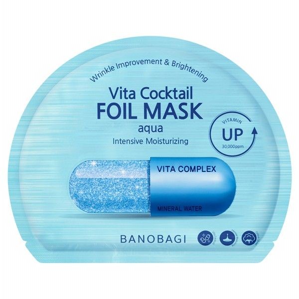 BANOBAGI佰諾佰琪~維生素保濕錫紙面膜30g