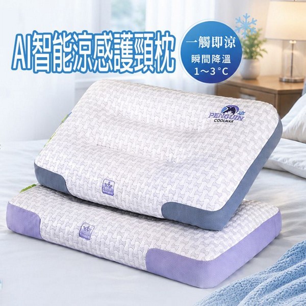 AI智能涼感護頸枕(1入) 款式可選 ※限宅配