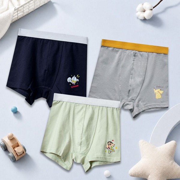 ONEDER 旺達棉品~莫代爾男童四角褲(1入) 款式可選