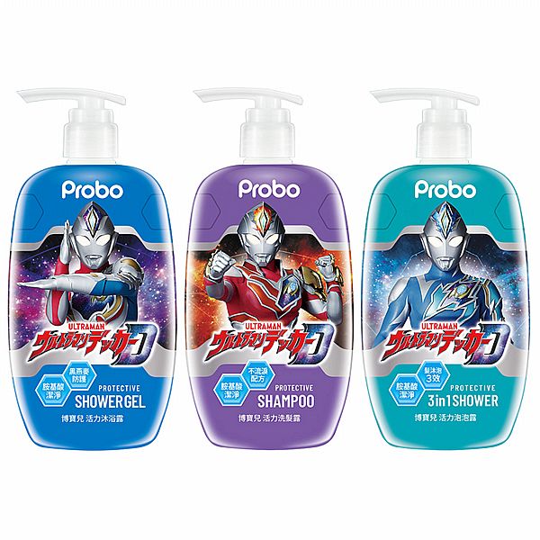 優惠款 博寶兒Probo~活力洗髮露/沐浴露(500ml) 款式可選 NG品