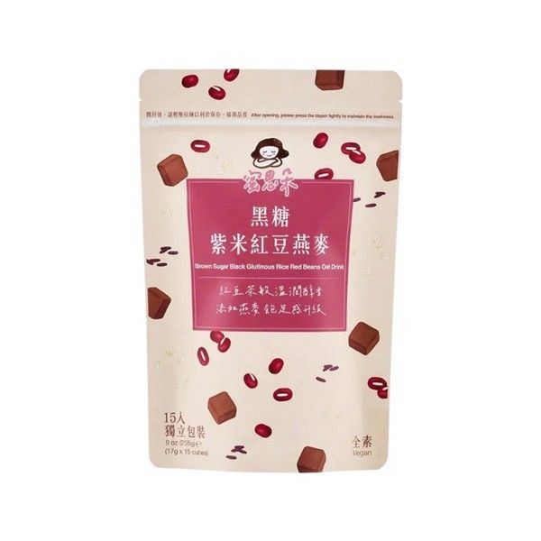 MEDOLLY 蜜思朵~黑糖紫米紅豆燕麥(17g*15入)袋裝