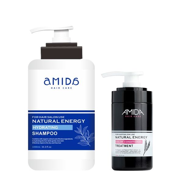 Amida 蜜拉~保濕洗髮精(1000ml)+角質蛋白護髮素(250ml)