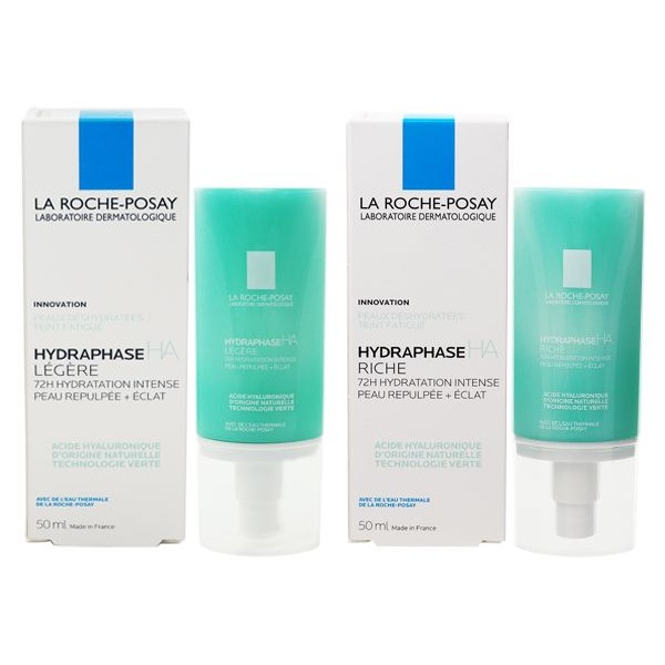 LA ROCHE-POSAY 理膚寶水~全日長效玻尿酸修護保濕乳(50ml) 清爽型 / 潤澤型 款式可選