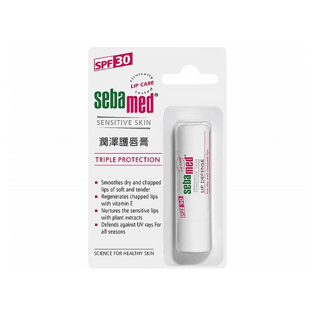 施巴 Seba med~SPF30潤澤護唇膏