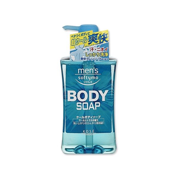 Kose 高絲~Softymo 超涼爽快潔淨沐浴乳(550ml) BODY SOAP