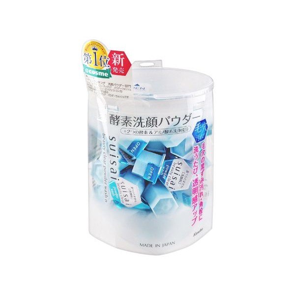 Kanebo 佳麗寶~suisai 酵素洗顏粉(藍)0.4g x 32顆入