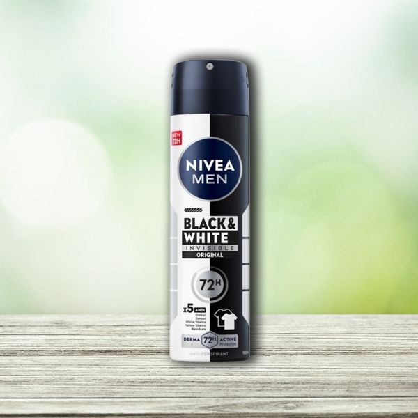 NIVEA 妮維雅~男士止汗爽身噴霧150ml無印乾爽
