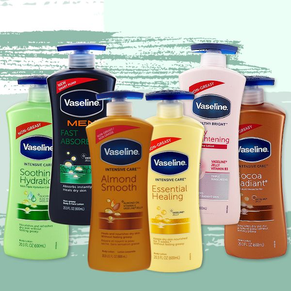 Vaseline 凡士林~身體乳液(600ml) 清新蘆薈／密集保濕鎖水／全方位保濕鎖水／可可油／薰衣草／淨白透亮／男士完美修護／杏仁+E 款式可選