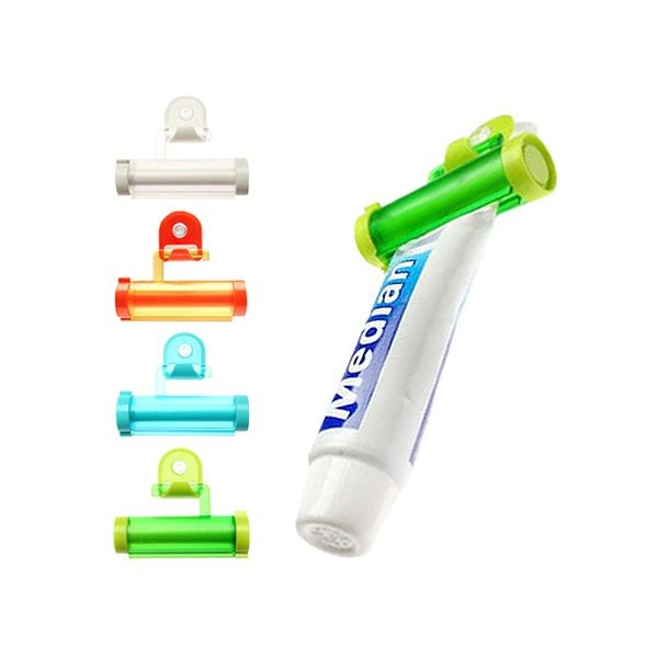 可吊式便利擠牙膏器(1入)  顏色隨機出貨
