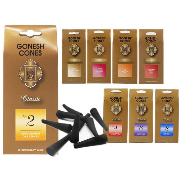 GONESH 美國精油線香品牌-精油香塔(25入) 款式可選