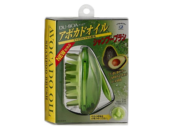 日本IKEMOTO 池本~酪梨油柔順髮梳(綠)AVG700
