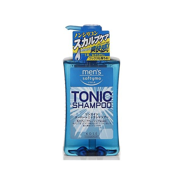 Kose 高絲~Softymo 超涼爽快洗髮精(550ml)TONIC SHAMPOO